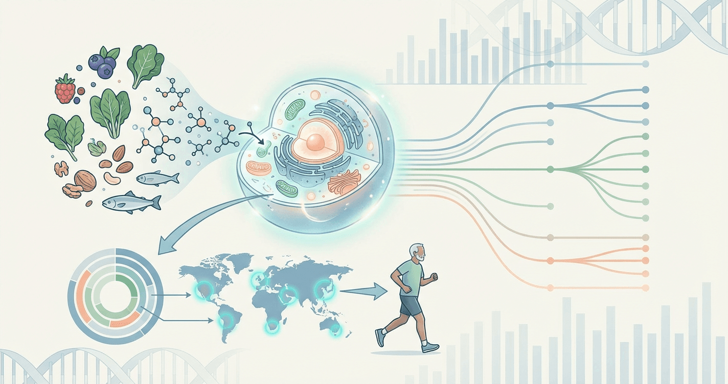 Nutrição Anti-Envelhecimento: Segredos Alimentares das Blue Zones